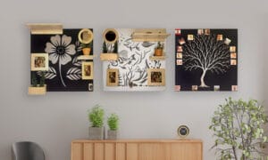 Magnetic Organizer Boards With Accessories