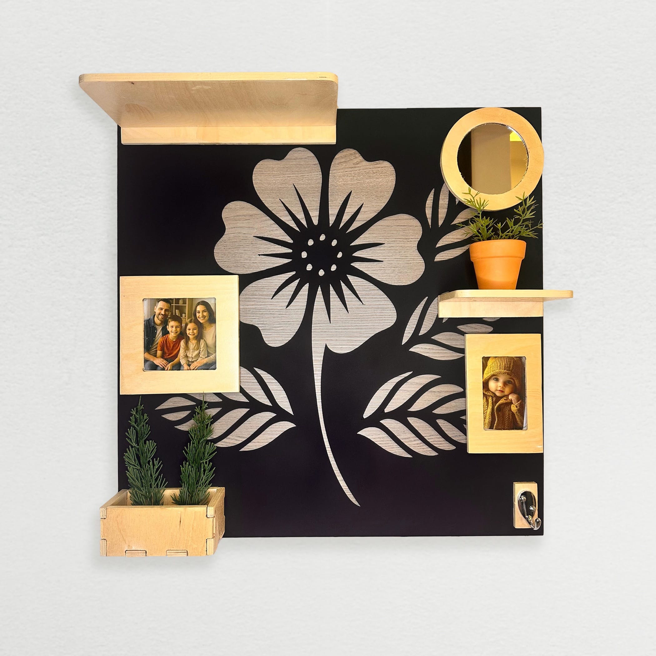 Magnetic Organizer Board - Floral